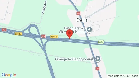 Office spaces for rent i Zgierski - kort over placeringen