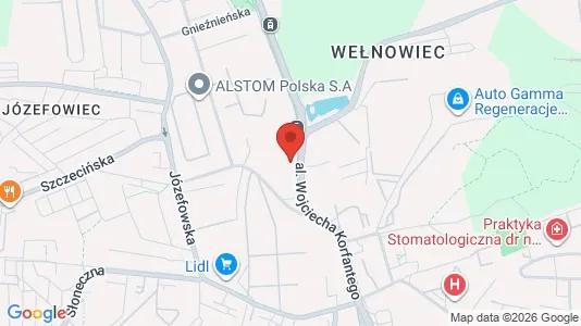 Espacios de oficina En alquiler i Katowice - kort over placeringen