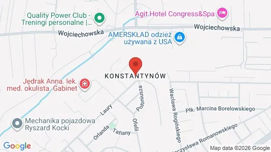 Toimistotilat Vuokrattavana i Lublin - kort over placeringen