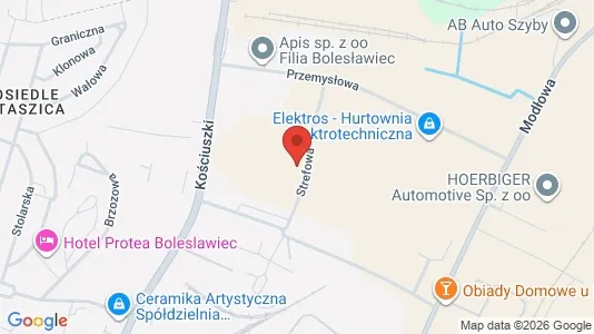 Office spaces for rent i Bolesławiecki - kort over placeringen