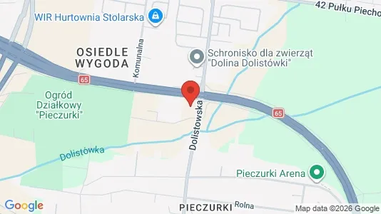 Kontorlokaler til leje i Białystok - kort over placeringen