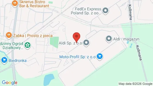 Kontorer til leie i Chorzów - kort over placeringen