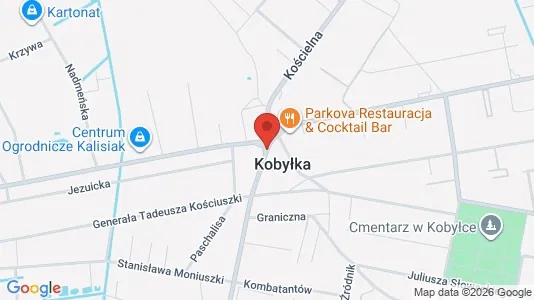 Kontorer til leie i Wołomiński - kort over placeringen