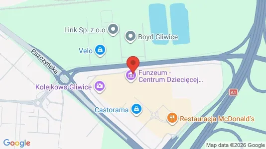 Office spaces for rent i Gliwice - kort over placeringen