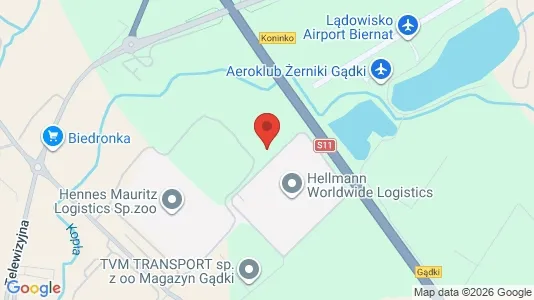 Lokale biurowe Do wynajęcia i Poznański - kort over placeringen