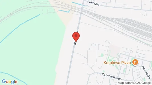 Kontorlokaler til leje i Kielce - kort over placeringen