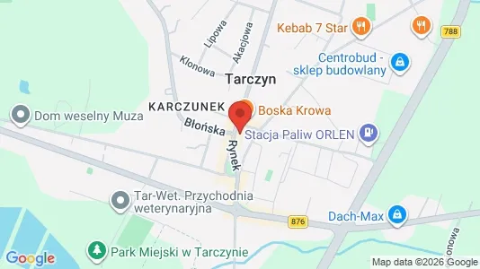 Kontorslokaler för uthyrning i Piaseczyński - kort over placeringen
