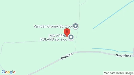 Kontorlokaler til leje i Gliwicki - kort over placeringen