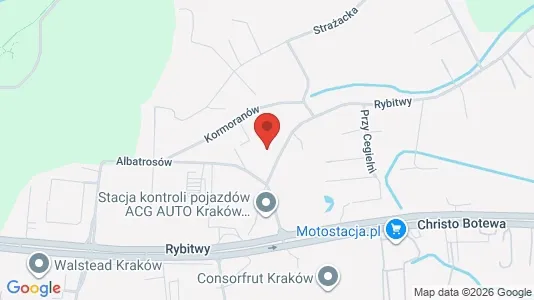 Lokale biurowe Do wynajęcia i Kraków Podgórze - kort over placeringen