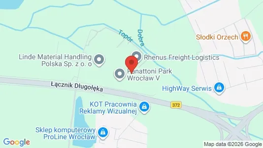 Espacios de oficina En alquiler i Wrocławski - kort over placeringen