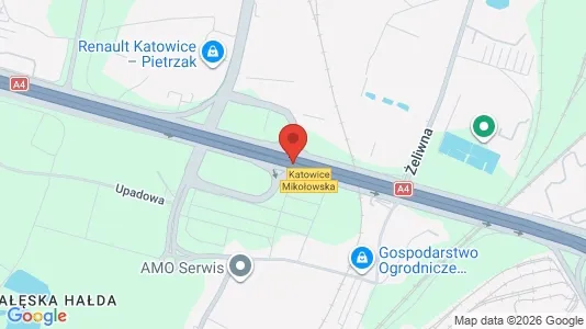 Lokale biurowe Do wynajęcia i Katowice - kort over placeringen