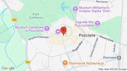 Espacios de oficina En alquiler i Pszczyński - kort over placeringen