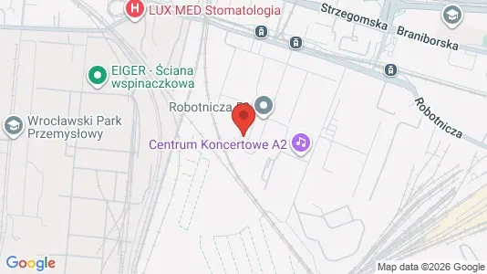 Espacios de oficina En alquiler i Wrocław - kort over placeringen