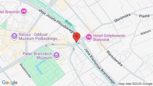 Espacios de oficina En alquiler i Białystok - kort over placeringen