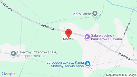 Kantorruimte te huur i Oświęcimski - kort over placeringen