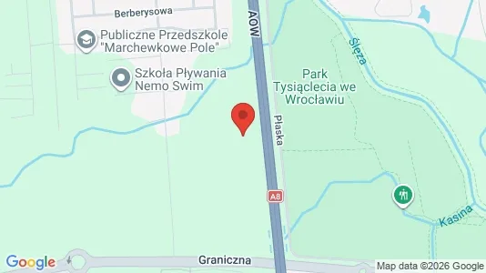Büros zur Miete i Wrocław - kort over placeringen
