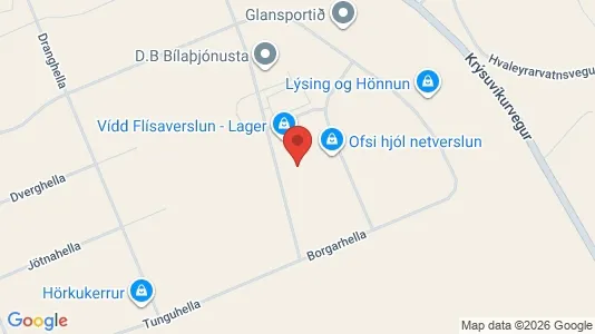 Bedrijfsruimtes te koop i Hafnarfjörður - kort over placeringen