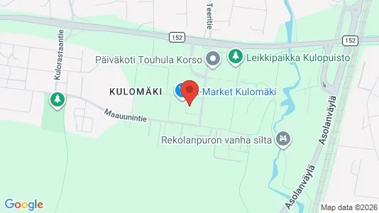 Commercial properties for rent i Vantaa - kort over placeringen