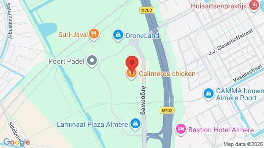 Propiedades comerciales En alquiler i Almere - kort over placeringen