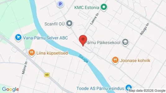 Espacios de oficina En alquiler i Pärnu - kort over placeringen