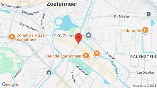 Kontorlokaler til leje i Zoetermeer - kort over placeringen