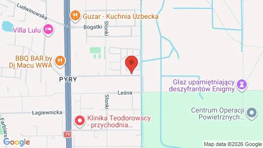 Liikekiinteistöt Vuokrattavana i Varsova Ursynów - kort over placeringen