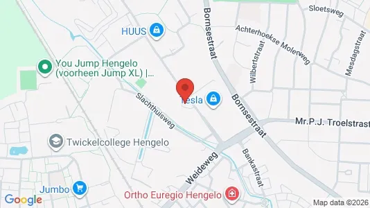 Office spaces for rent i Hengelo - kort over placeringen