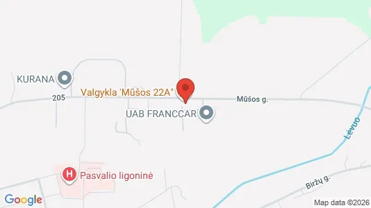 Espacios de oficina En alquiler i Pasvalio r. sav. - kort over placeringen
