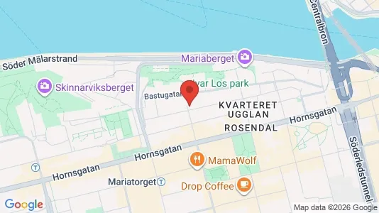 Gewerbeflächen zum Kauf i Södermalm - kort over placeringen