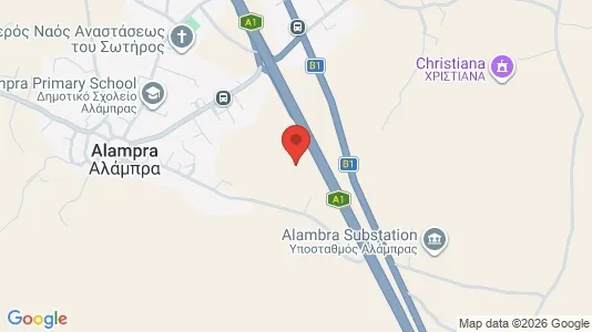 Warehouses for sale i Alampra - kort over placeringen