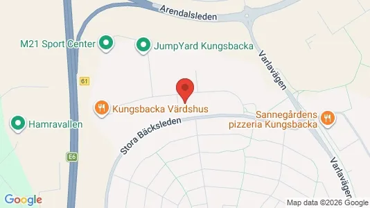 Lokale biurowe Do wynajęcia i Kungsbacka - kort over placeringen