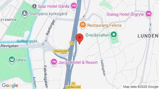 Office spaces for rent i Örgryte-Härlanda - kort over placeringen