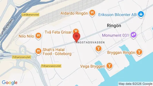 Werkstätte zur Miete i Lundby - kort over placeringen