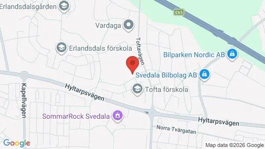 Espacios de oficina En alquiler i Svedala - kort over placeringen