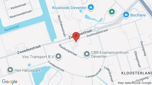 Commercial properties for sale i Deventer - kort over placeringen