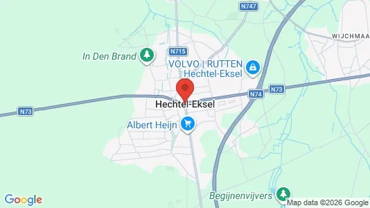 Commercial properties for sale i Hechtel-Eksel - kort over placeringen