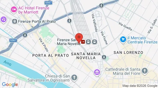 Commercial properties for sale i Firenze - kort over placeringen