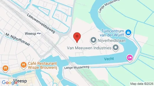 Kontorslokaler för uthyrning i Weesp - kort over placeringen