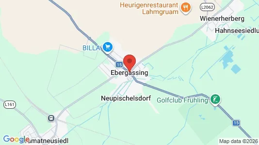 Værkstedslokaler til salg i Ebergassing - kort over placeringen