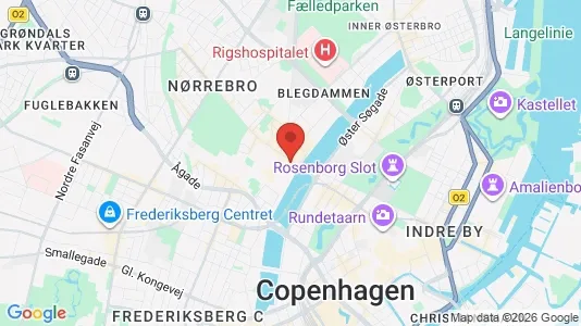 Shops for rent i Nørrebro - kort over placeringen