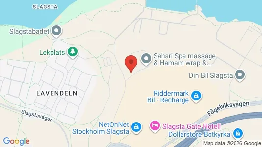 Commercial properties for rent i Botkyrka - kort over placeringen