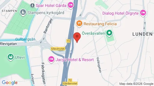 Office spaces for rent i Örgryte-Härlanda - kort over placeringen