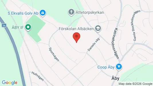 Commercial properties for rent i Norrköping - kort over placeringen