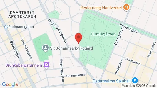 Toimistotilat Vuokrattavana i Östermalm - kort over placeringen