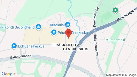 Företagslokaler för uthyrning i Åbo - kort over placeringen