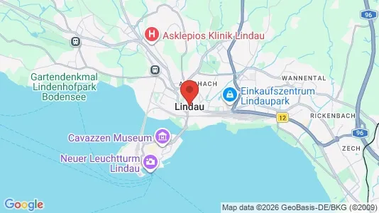 Lokale biurowe Na sprzedaż i Lindau - kort over placeringen