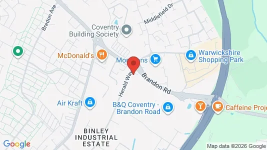 Lokale biurowe Do wynajęcia i Sutton Coldfield - West Midlands - kort over placeringen