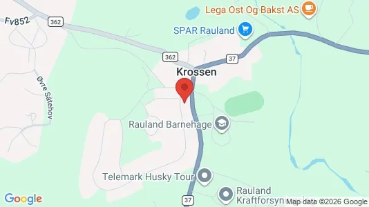 Commercial properties for sale i Vinje - kort over placeringen