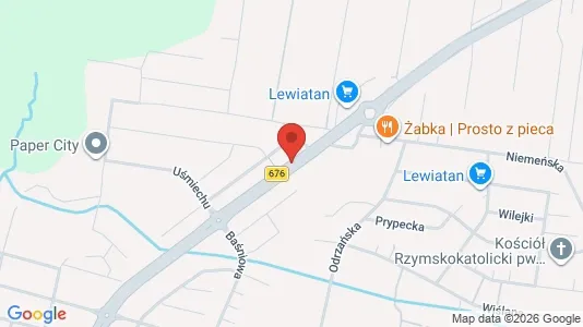Lokaler til leje i Białystok - kort over placeringen