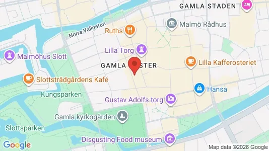Kontorlokaler til leje i Malmø Centrum - Foto fra Google Street View
